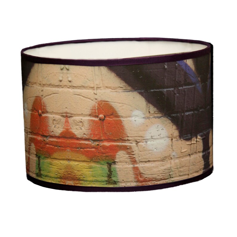 Custom Lampshade For Table Lamp Funky Drum Shade Light