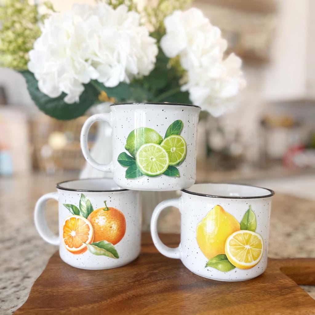 Citrus Fruit Mug Cup - Etsy
