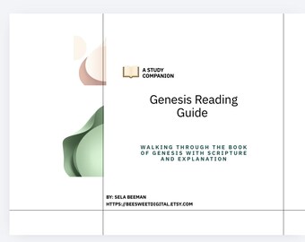 Genesis Leseführer | Anleitung für Anfänger der Bibel