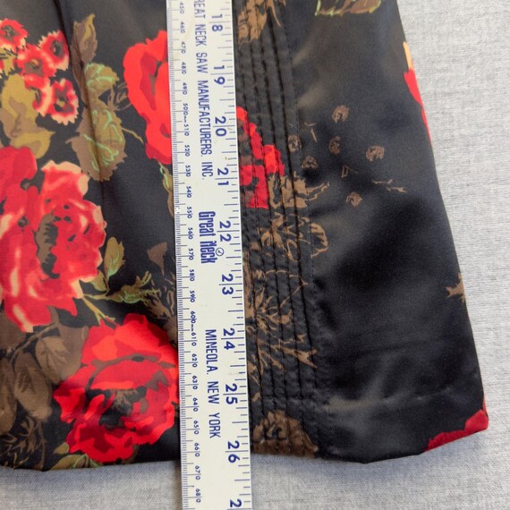 guess black dress red flowers GUESS Black Floral Strapless Sweetheart Sheath Mini Dress Size 3