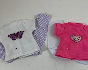 SALE Bargain bags of 14.5 inch doll leggings outfits, made to fit dolls such as Wellie Wishers and others . FLASH SALE, buy 2/get one free
