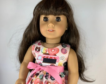 Donuts, rosquillas y camiones de rosquillas hechos para adaptarse a la muñeca de 18 pulgadas, como las American Girl Dolls y muñecas similares