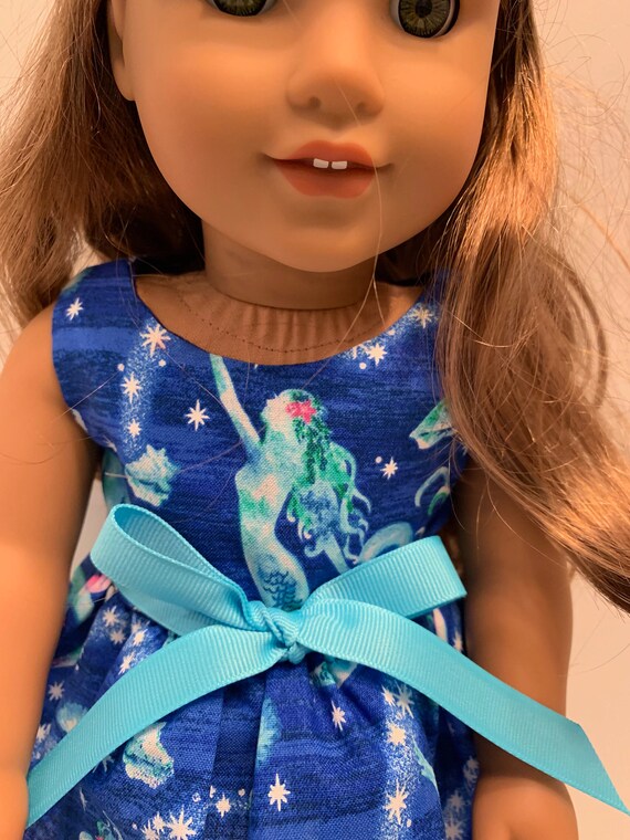 american girl blue sea dress