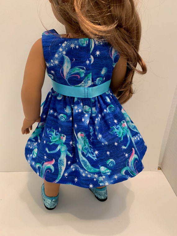 american girl blue sea dress