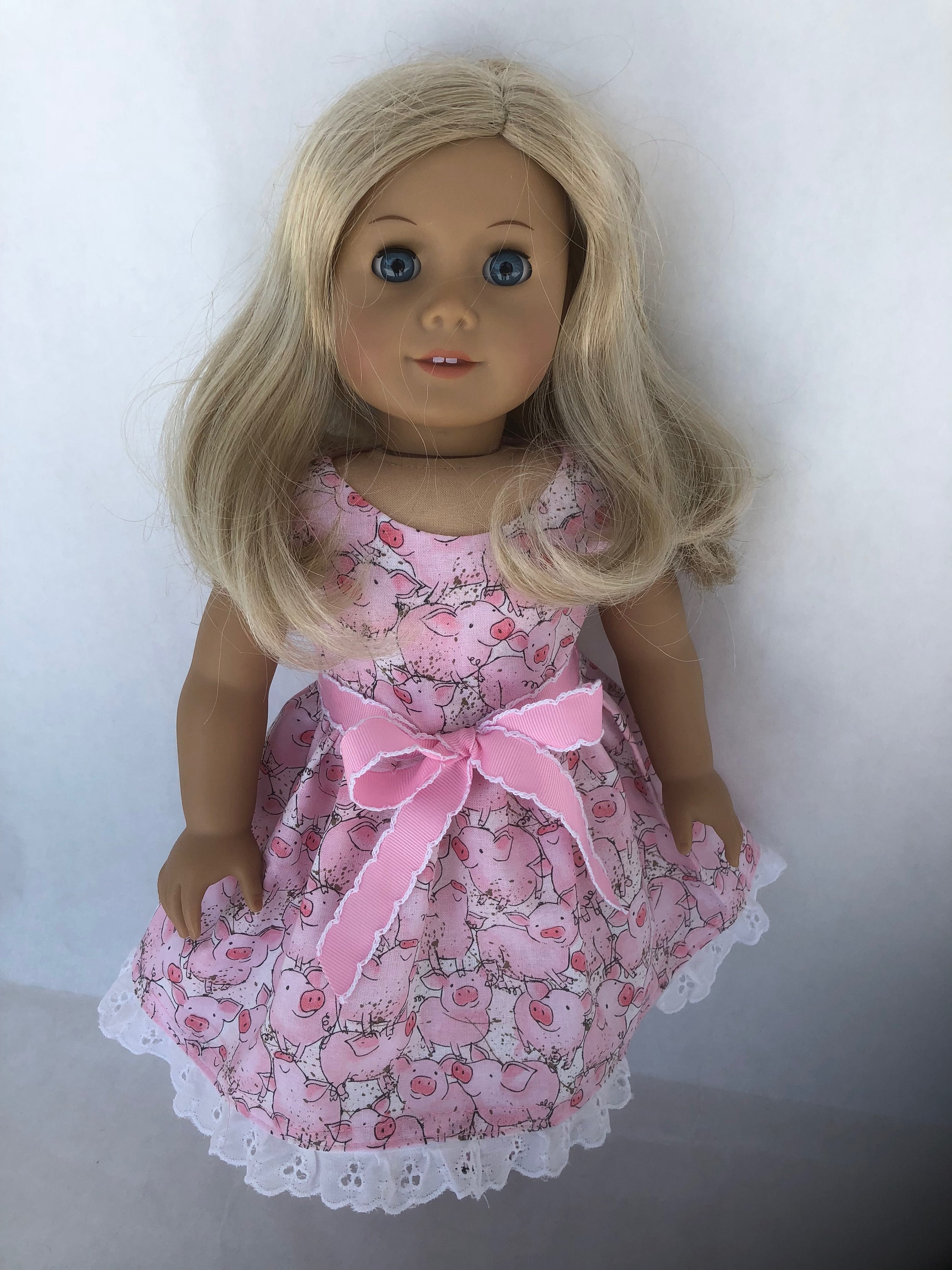 american girl doll pig