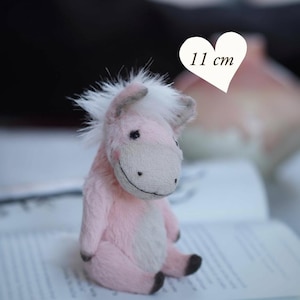 PDF-mönster för att sy nallebjörn, ponny och häst 11 cm (4,3 tum) DIY-nalle