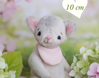 PDF pattern for sewing Teddy Kitten 10 cm (3.9 in)