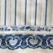 Ralph Lauren FULL Flat Sheet  Palm Harbor Blue Stripe  Blue image 0