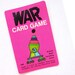 1975 WAR Playing Card Games  Complete Full Deck Original Box image 0