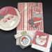 Christmas Paper Party Supplies  Paper Tablecloth Plates image 0