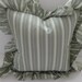 Ralph Lauren Decorator Pillow  Caulfield Green Square Throw image 0