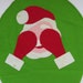 Vintage Santa Christmas Toilet Seat Cover  Handmade Felt 2 image 0