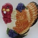 Vintage Turkey Serving Bowl  Thanksgiving Decor Table image 0