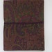 Ralph Lauren KING Pillowcase  Purple Green Gold Braid Trim image 0