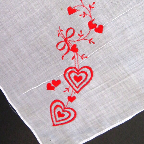 Valentine Hanky Etsy