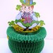 Vintage St Patricks Day Beistle Table Decoration  Pot O Gold image 4