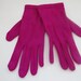 1960s Fuchsia Fashion Gloves by Kerrybrooke  Size 7.5  image 0