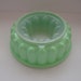 Vintage Tupperware Jello Mold  3 Piece Green Jel Ring Mold  image 0