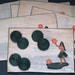 1970s Woven Raffia Placemats Coasters Set  Set of 6  image 0