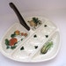 1960s Deviled Egg Dish Relish Tray  Ceramic Entertaining image 0