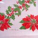 Extra Large Christmas Tablecloth by Luther Travis  Red image 0