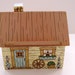 Vintage Wooden Recipe Box by George Good  Painted Wooden image 0