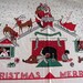 1950s Twas The Night Before Christmas Vintage Tablecloth  image 0