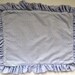 LAURA ASHLEY Toss Pillow Cover  Sycamore Blue White Decorator image 0