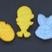 Vintage EASTER Cookie Cutters by Hallmark  Set of 3  Bunny image 0