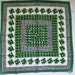 1980s St Patricks Day Scarf by Creation Vincent of Italy  image 1
