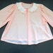 1960s Pink Bed Jacket by Miss Elaine  Size Medium  Lacey image 0