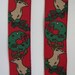 Christmas Suspenders  Reindeer Wreaths Novelty Braces  Red image 0