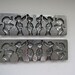 Vintage Russian Sugar Candy Lollipop Mold  Elephant Wolf image 0