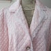 Vintage Christian Dior Womens Long Pink Quilted Bathrobe  image 0