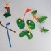 Golf Cake Decorating Supplies  13 Pieces  Fathers Day image 0