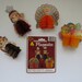 Vintage Thanksgiving Decorations  Set of 4  1986 Beistle image 0