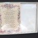 Grandmother Bridal Handkerchief  White Embroidered Grandma image 0