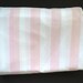Queen Fitted Sheet by Westpoint Stevens  Pink White Wide image 0