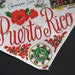 Vintage Puerto Rico Handkerchief  USA Territory Souvenir image 0