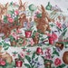 Large Easter Bunny Bunnies Tablecloth  Beatrix Potter Style  image 2