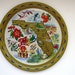 1970s Florida Souvenir Metal Tray  Florida State Map Tourist image 0