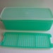 Vintage Tupperware Celery Keeper  3 pc Green Set  Vegetable image 0