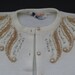 Womens 1950s Beaded Cardigan Sweater Styled by Joan Marie for image 0