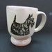 1979 Scottish Terrier Mug  Frankoma Desert Gold Coffee Cup  image 0