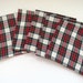 Ralph Lauren Gretchen Tartan Plaid Dinner Napkins  Set of 5  image 0
