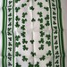 St Patricks Day Shamrocks Dish Towel by Ulster  Green White image 1