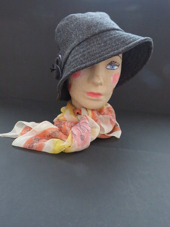 1980s Womens CLOCHE Hat by Betmar - Soft Foldable… - image 2