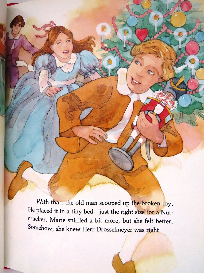 The Nutcracker Story Book by Pat Whitehead 1988 Classic Etsy