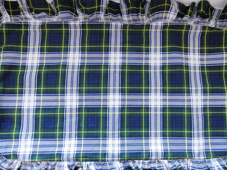 Ralph Lauren KING Pillow Sham Andover Dress Tartan Plaid Etsy