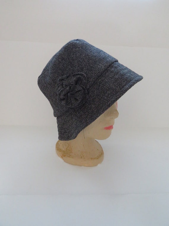 1980s Womens CLOCHE Hat by Betmar - Soft Foldable… - image 9